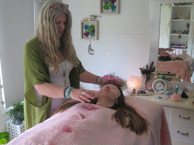 Pink Harmony Reiki Treatment in Berkshire